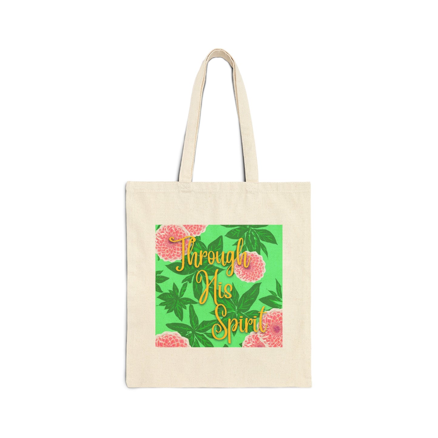 Through His Spirit - CTracyLouie Canvas Tote Bag