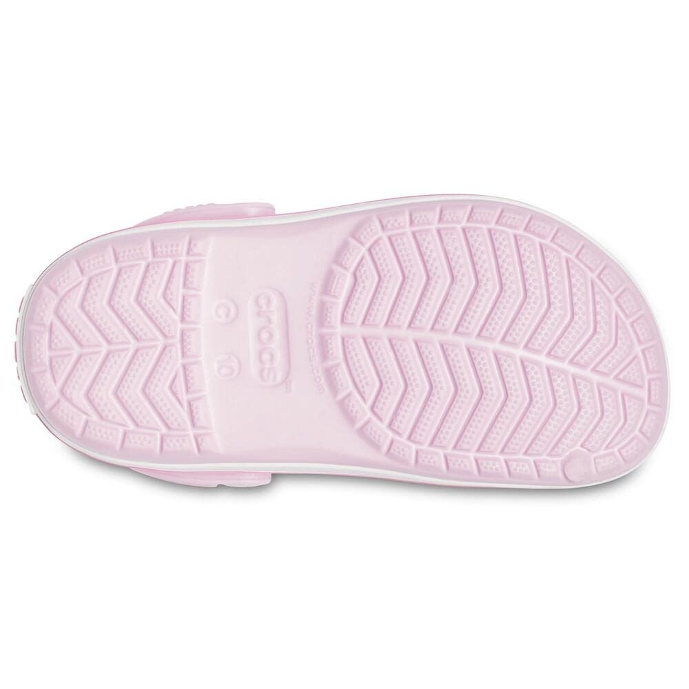 Crocs Unisex-Child Crocband Clogs (Todder Shoes), Ballerina Pink, 10 Toddler