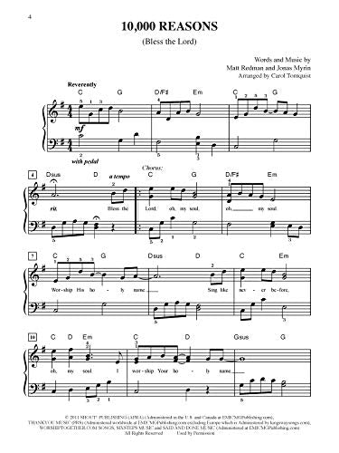 Top 50 Praise & Worship: Easy Piano