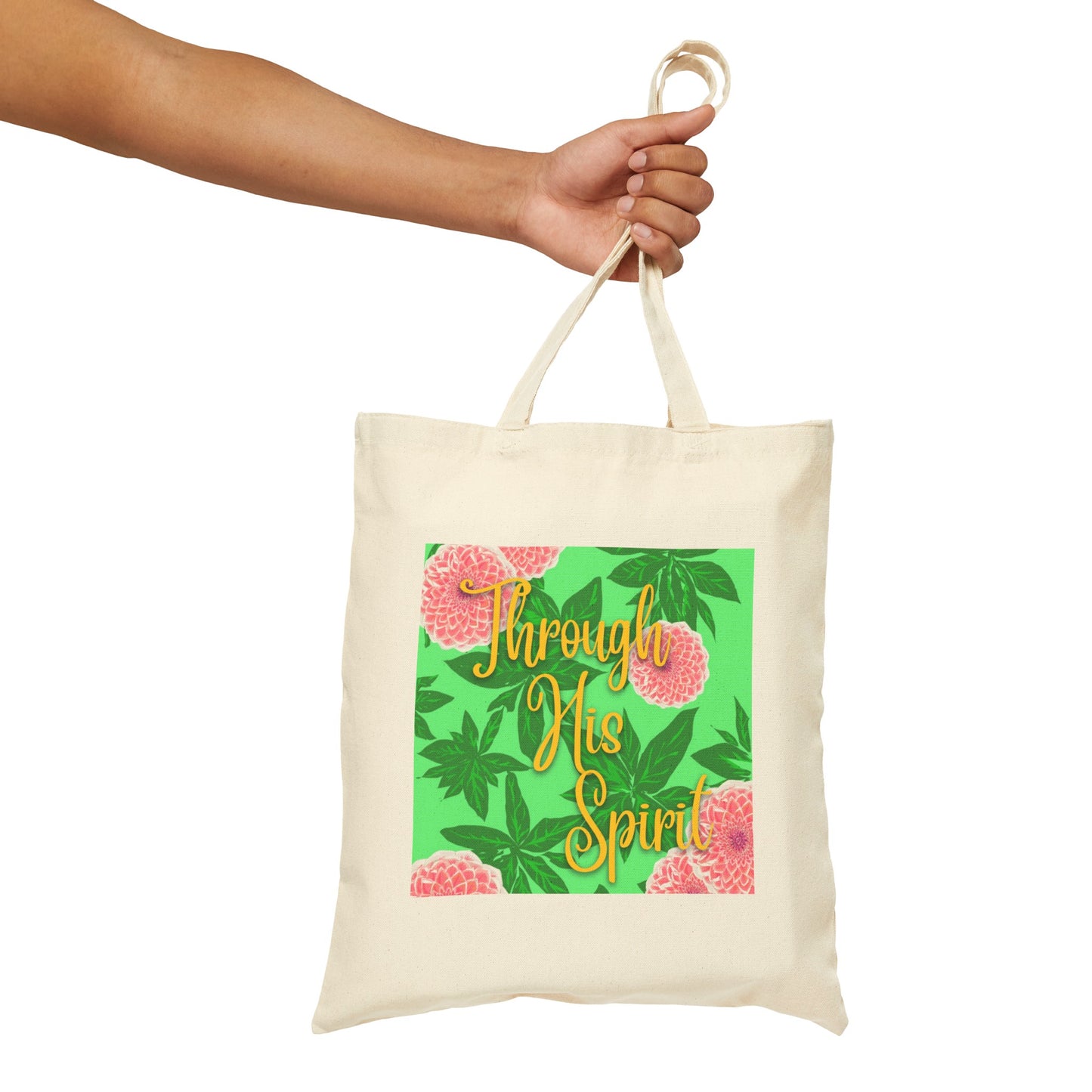Through His Spirit - CTracyLouie Canvas Tote Bag