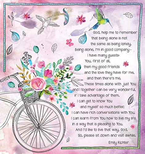Tyndale NLT Inspire PRAISE Bible (LeatherLike, Purple Garden): Coloring Bible–Over 500 Illustrations to Color and Creative Journaling Bible Space, Religious Gifts That Inspire Connection with God