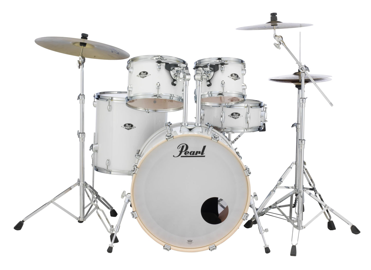 Pearl Export EXX725/C 5-Piece Drum Set with Snare Drum - Pure White