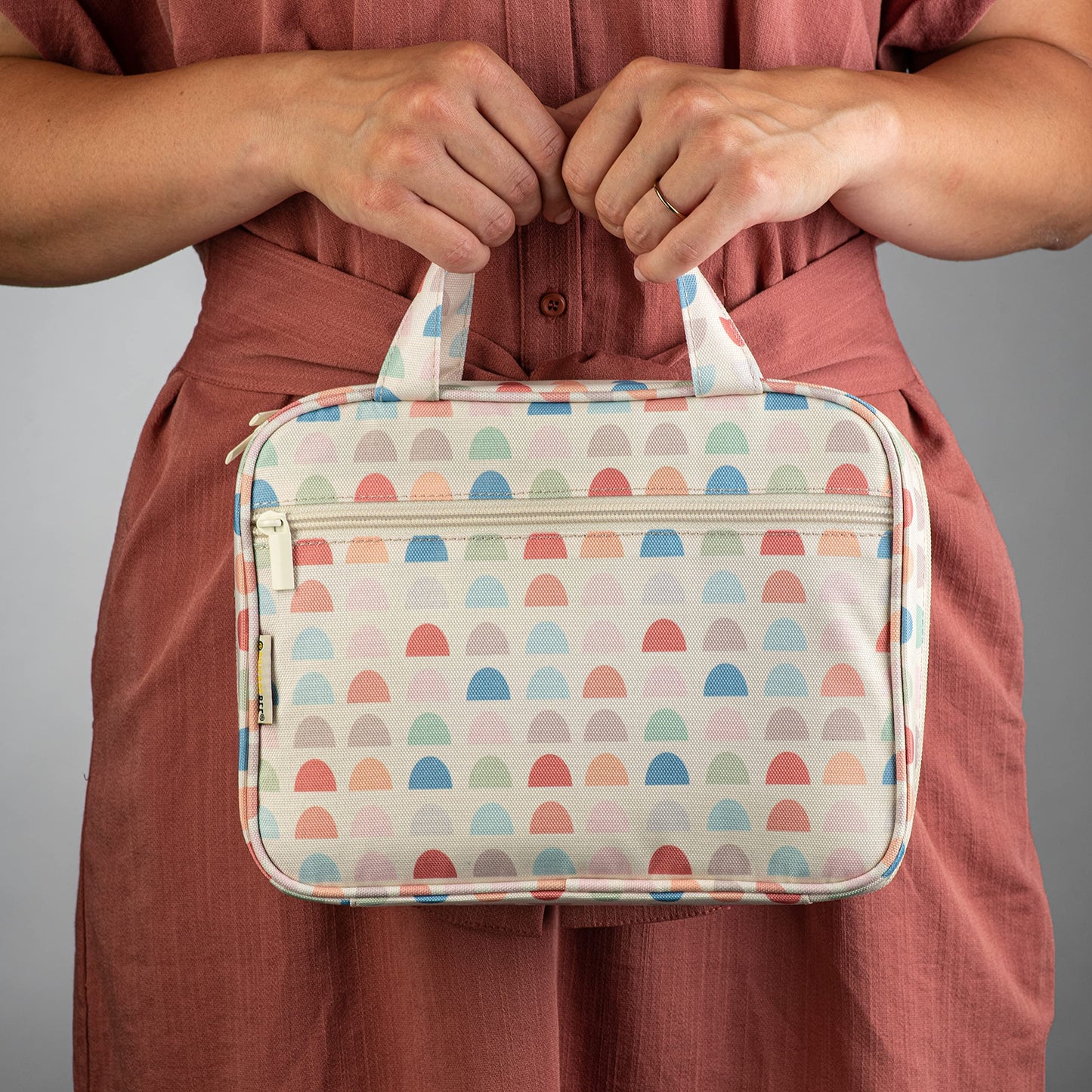 DIVERSEBEE Bible Cover with Handles, Zippered Bible Carrying Case for Women and Girls, Bible Tote Bag for Kids, Bible Book Cover, Bible Accessories, Christian Gifts 7.5 x 10 x 2.5in (Blossom)