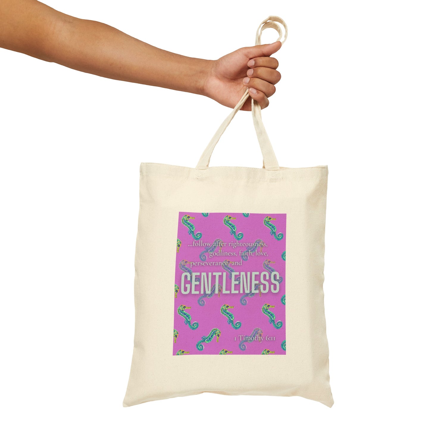 Gentleness Fruitful Canvas Tote Bag
