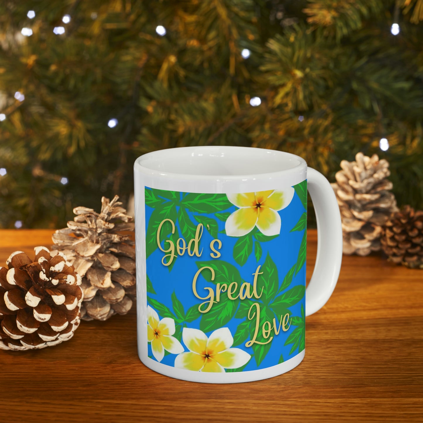 God's Great Love, CTracyLouie Ceramic Mug 11oz