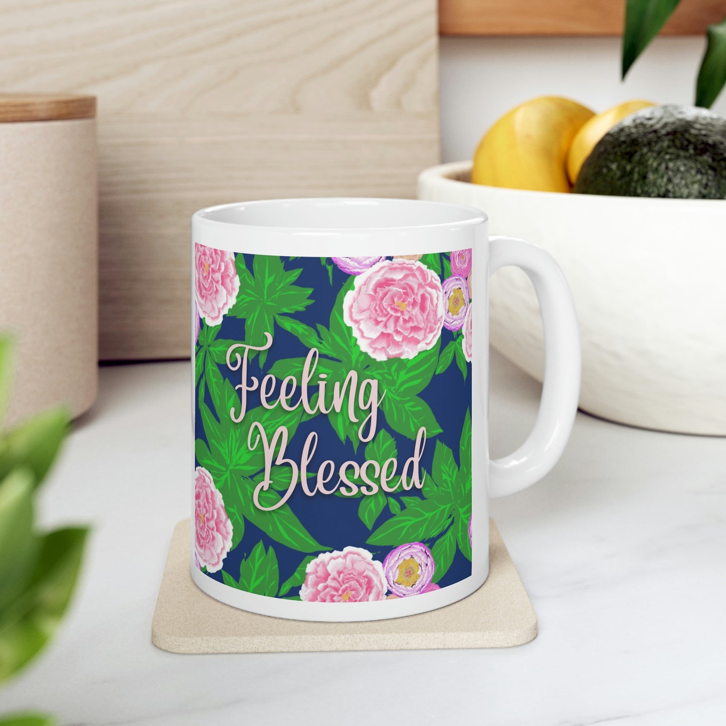 Feeling Blessed, CTracyLouie Ceramic Mug 11oz