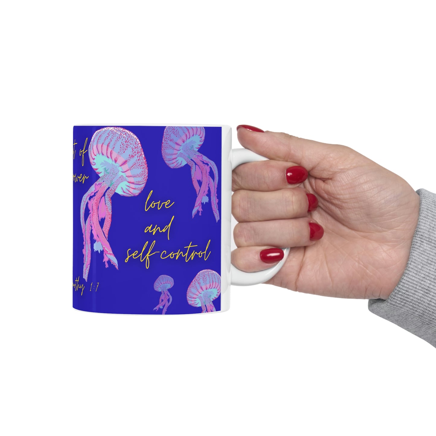 Self-Control Fruit of the Spirit Ceramic Mug 11oz.