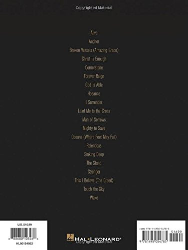 Hillsong Modern Worship Hits - Piano, Vocal and Guitar Chords