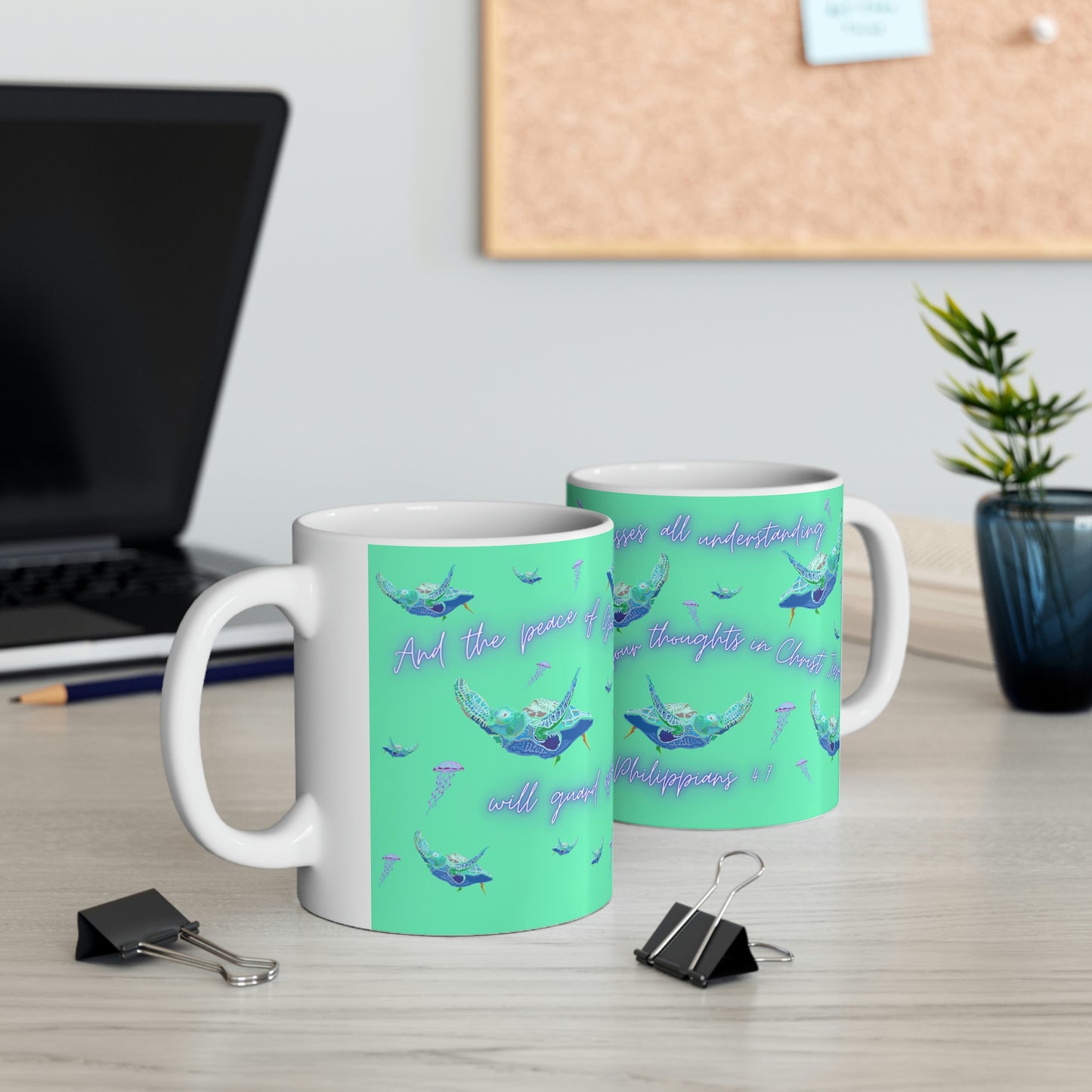 Peace Fruit of the Spirit Ceramic Mug 11oz