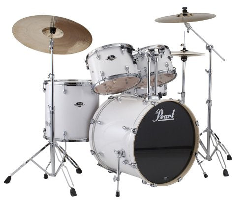 Pearl Export EXX725/C 5-Piece Drum Set with Snare Drum - Pure White