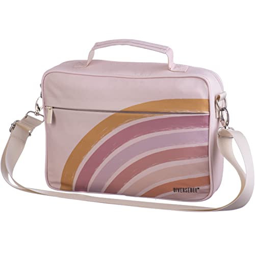 DiverseBee Large Bible Cover with Handles and Shoulder Strap