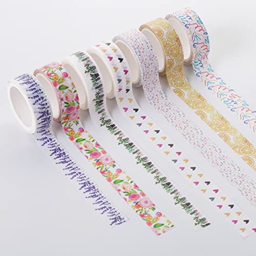Mr. Pen- Washi Tape Set, 21 Rolls, Decorative Cute Floral Washi Tape for Bible Journaling, Bullet Journal Supplies