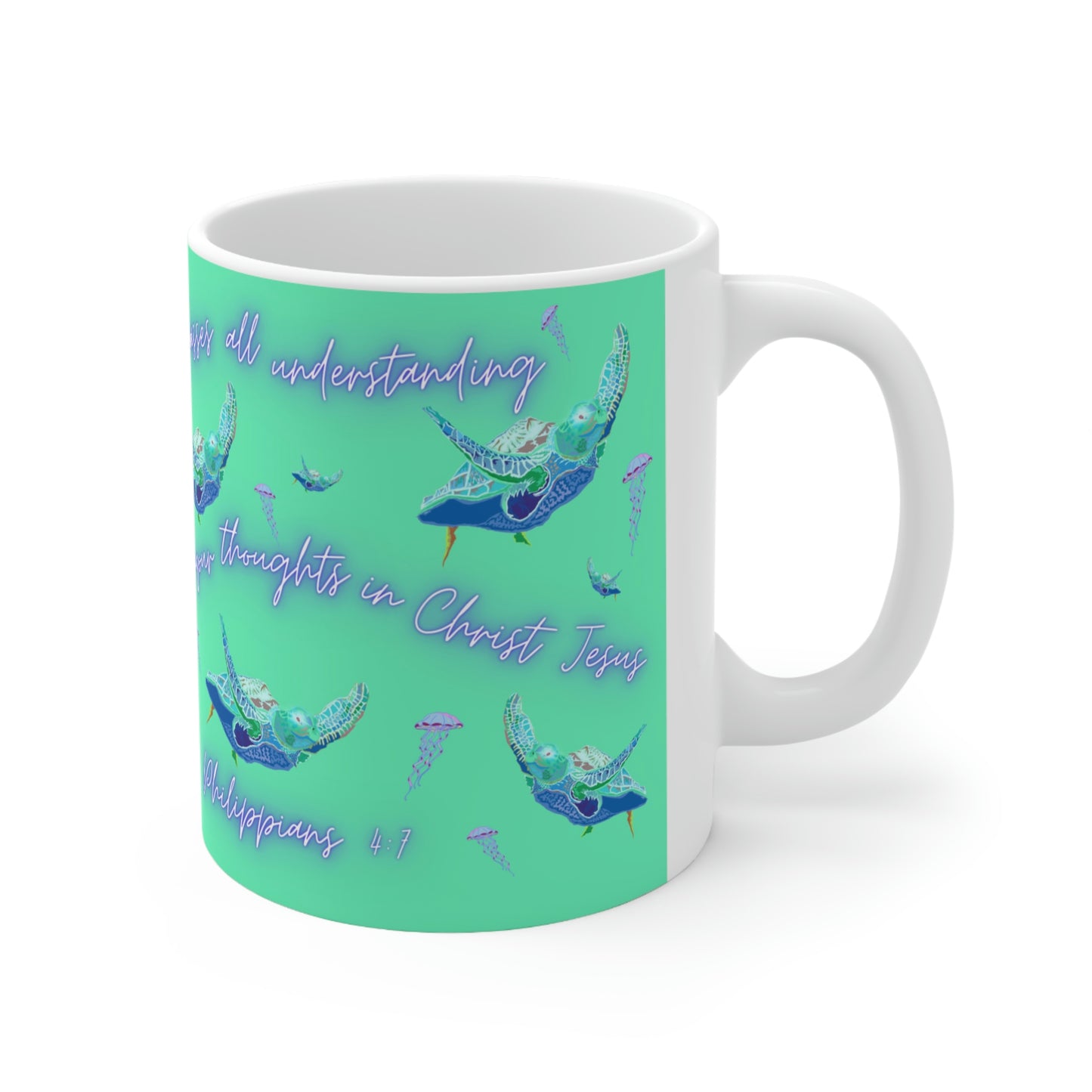 Peace Fruit of the Spirit Ceramic Mug 11oz