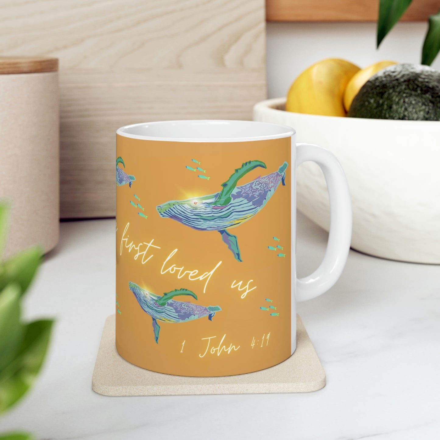 Love Fruit of the Spirit Ceramic Mug 11oz