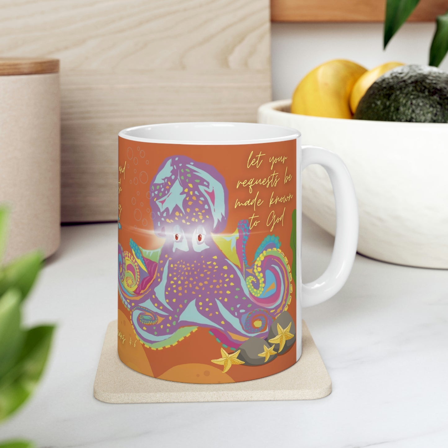 Patience Fruit of the Spirit Ceramic Mug 11oz