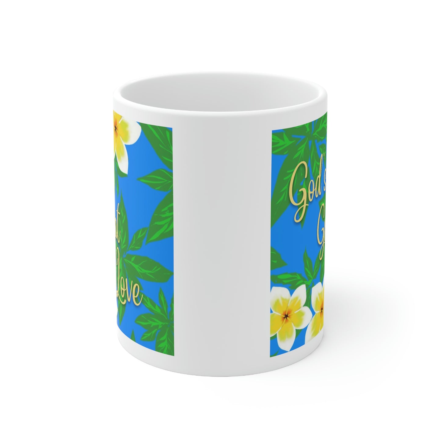 God's Great Love, CTracyLouie Ceramic Mug 11oz