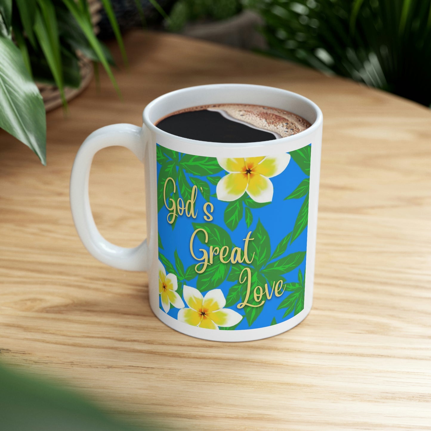 God's Great Love, CTracyLouie Ceramic Mug 11oz
