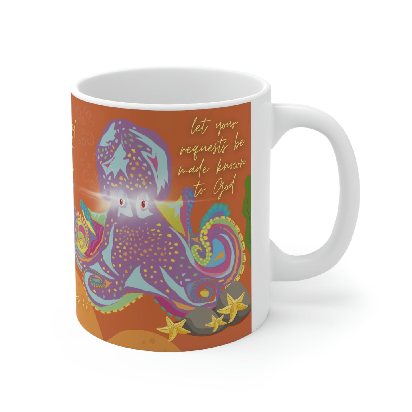 Patience Fruit of the Spirit Ceramic Mug 11oz