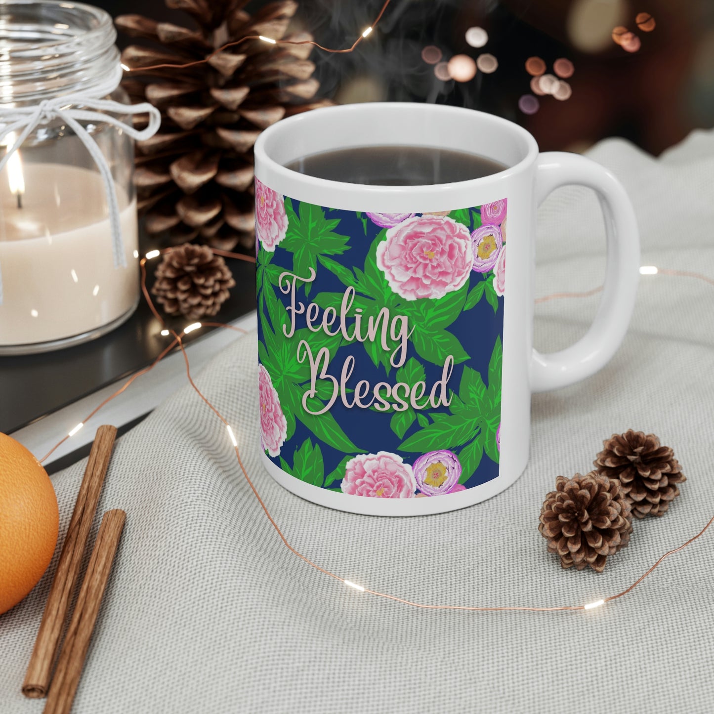 Feeling Blessed, CTracyLouie Ceramic Mug 11oz