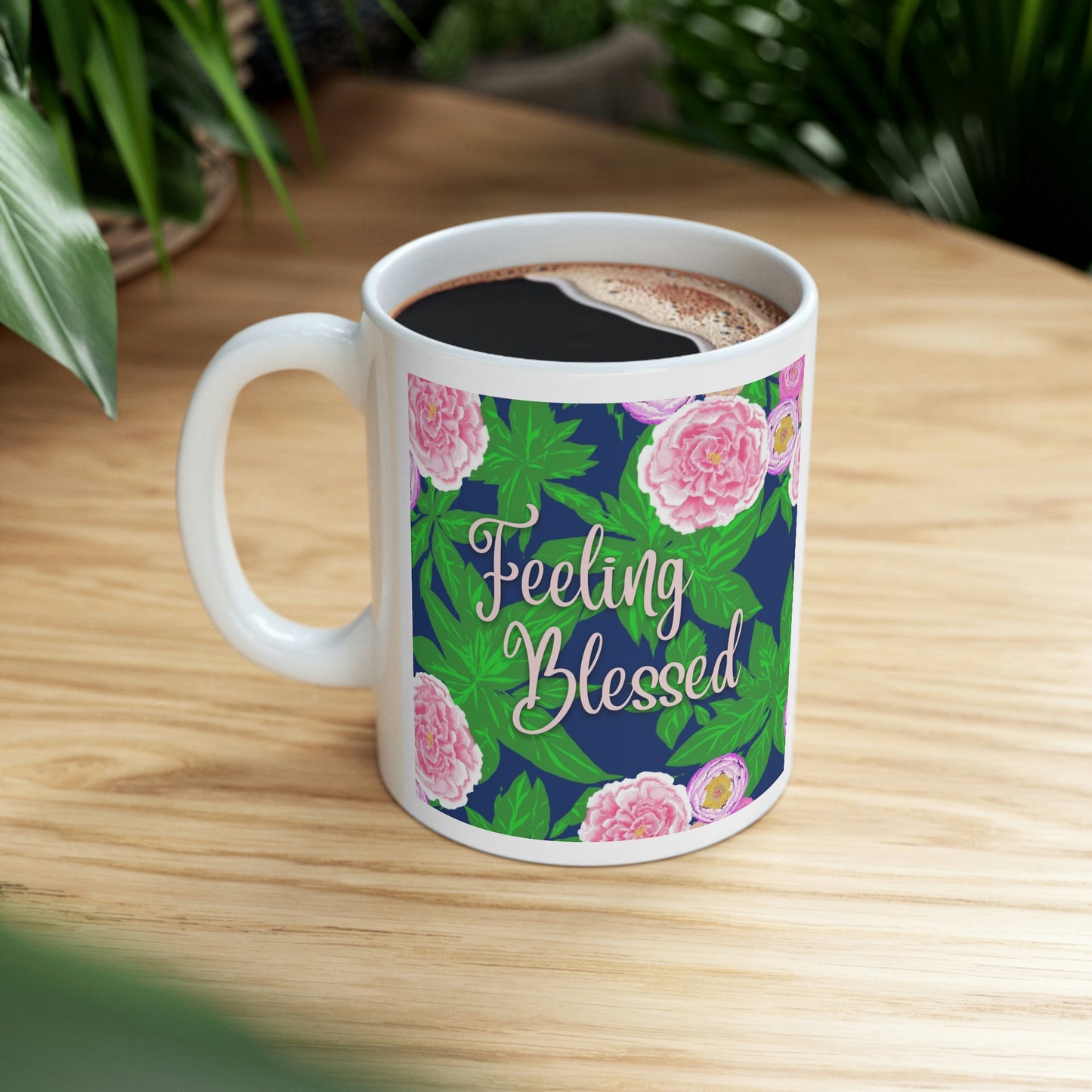 Feeling Blessed, CTracyLouie Ceramic Mug 11oz