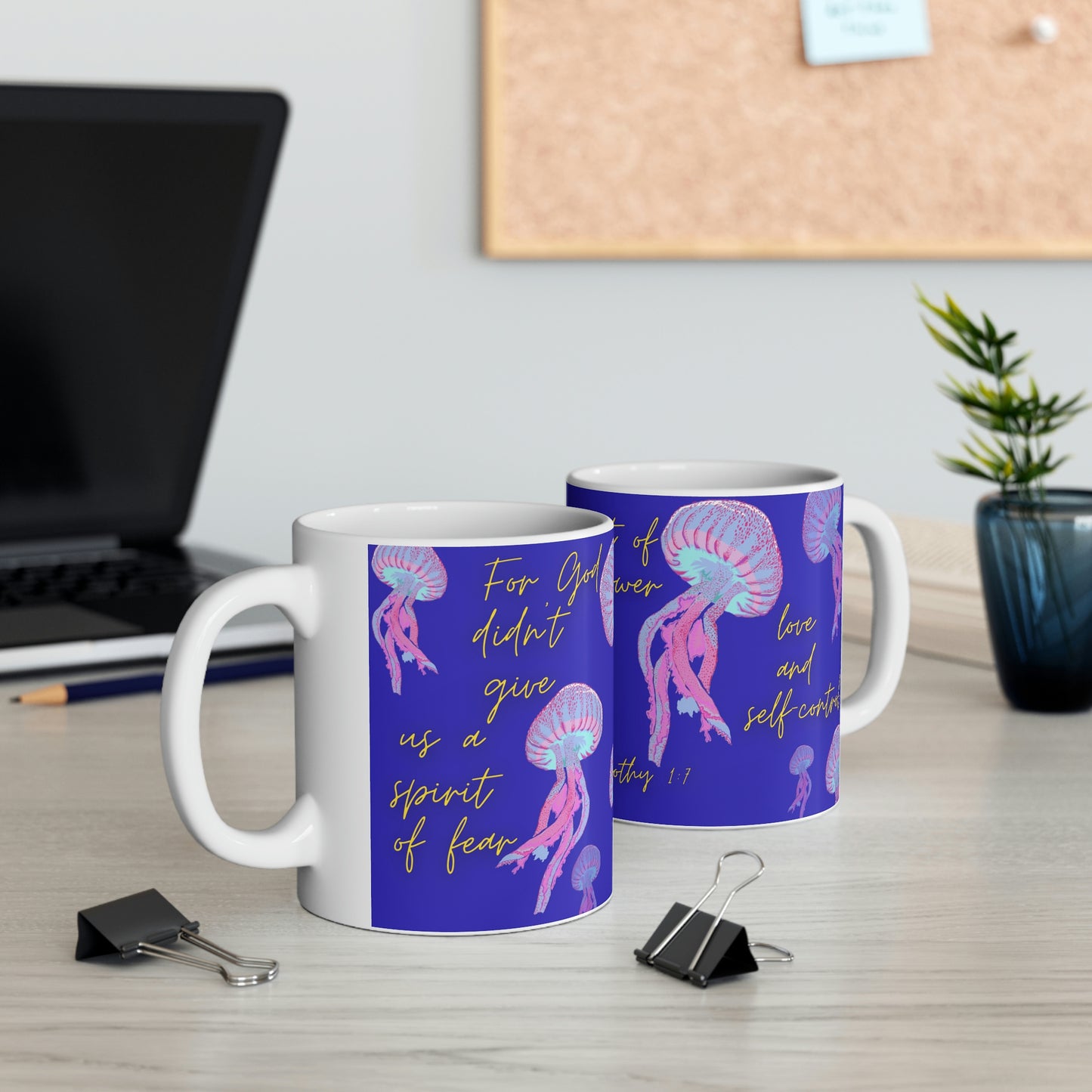Self-Control Fruit of the Spirit Ceramic Mug 11oz.
