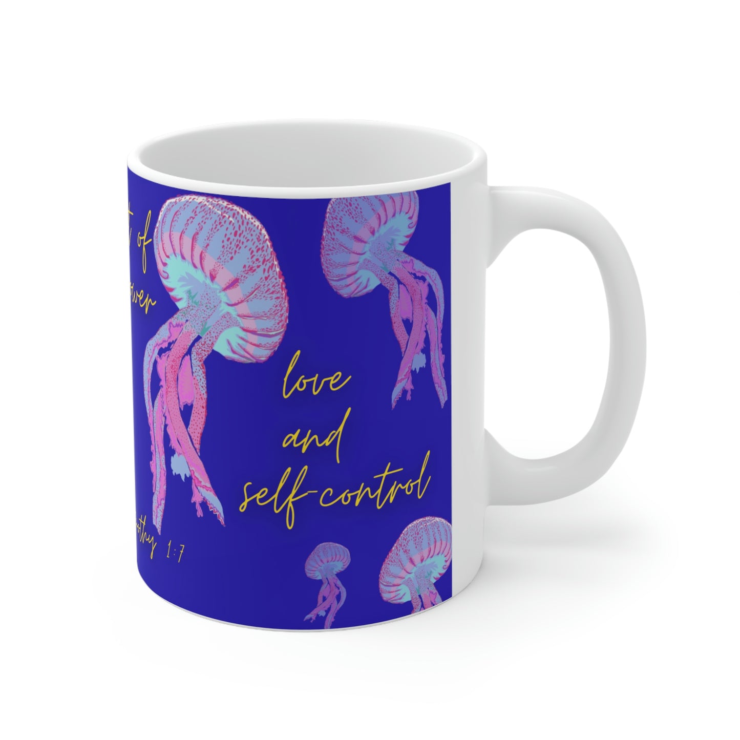 Self-Control Fruit of the Spirit Ceramic Mug 11oz.