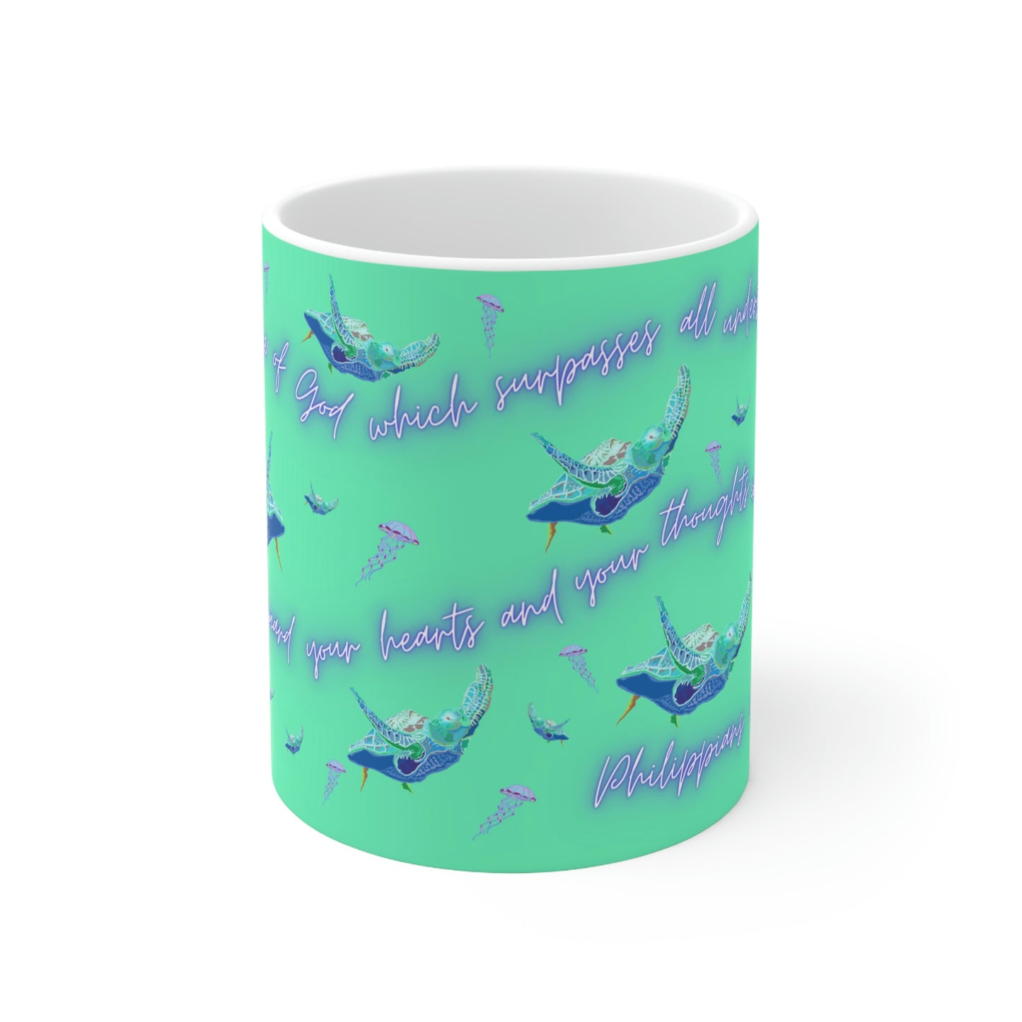 Peace Fruit of the Spirit Ceramic Mug 11oz
