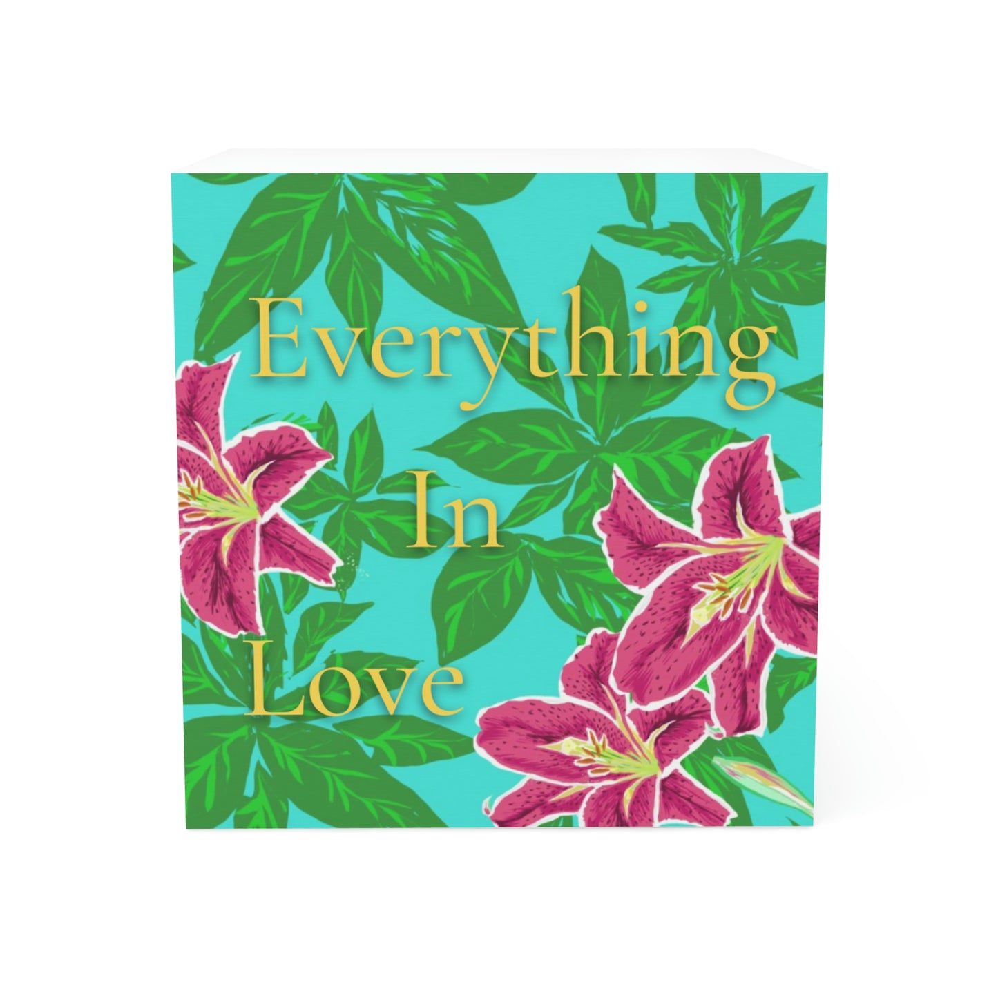 Everything In Love, CTracyLouie Note Cube