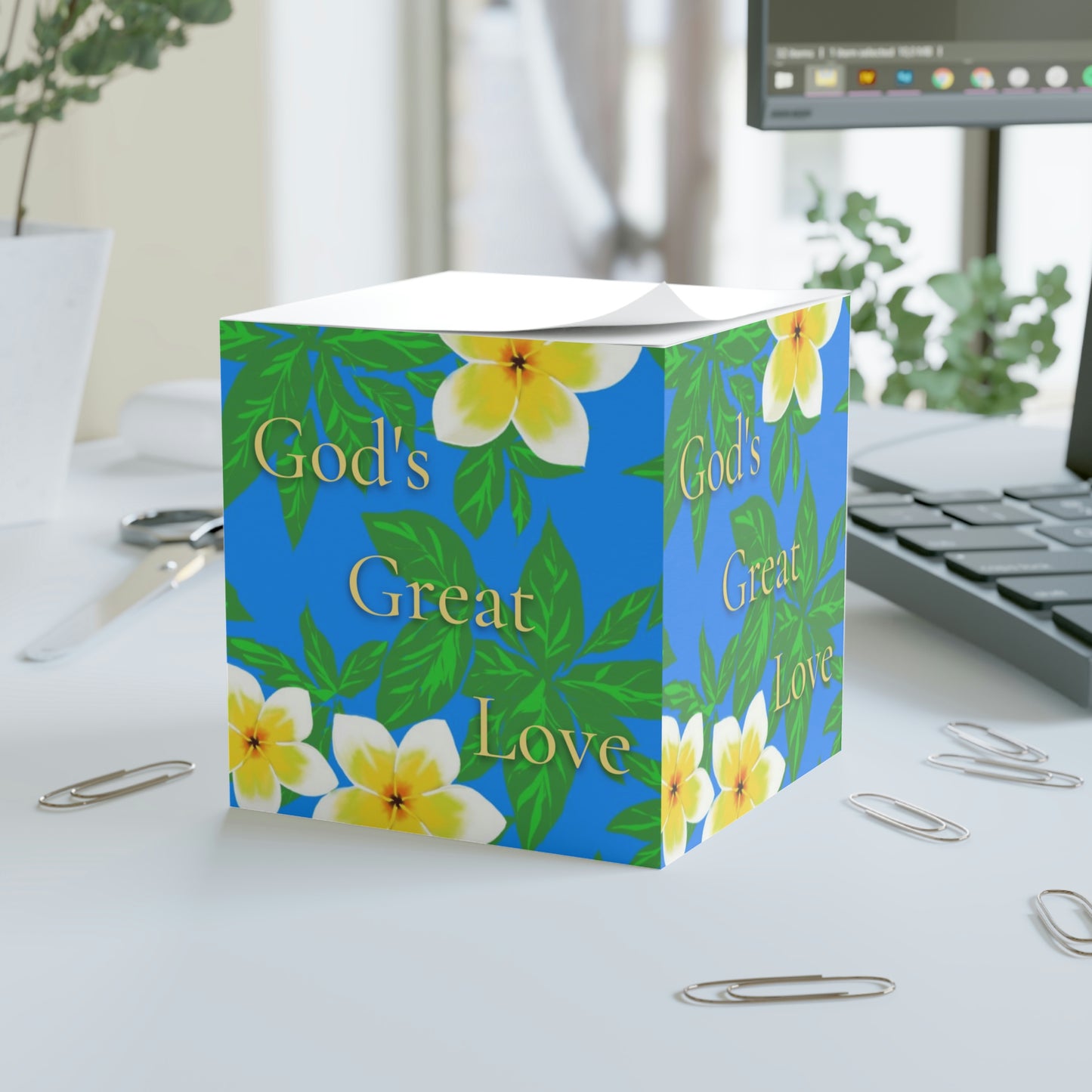 God's Great Love, CTracyLouie Note Cube