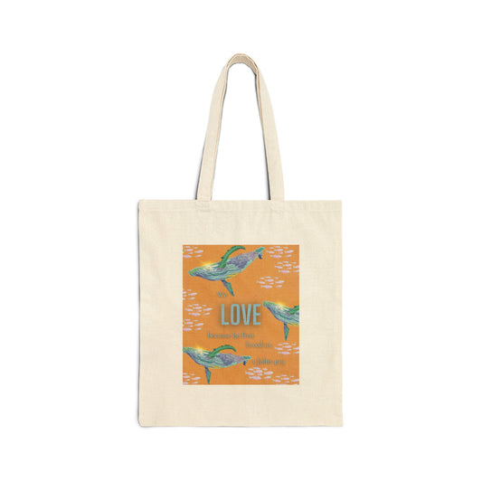 Love Fruitful Canvas Tote Bag