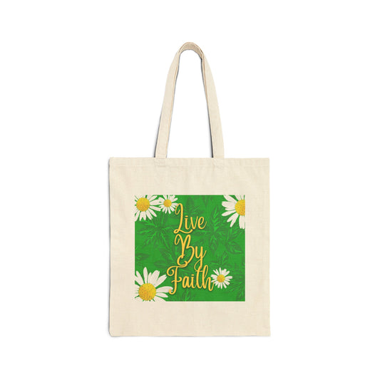 Live By Faith - CTracyLouie Canvas Tote Bag