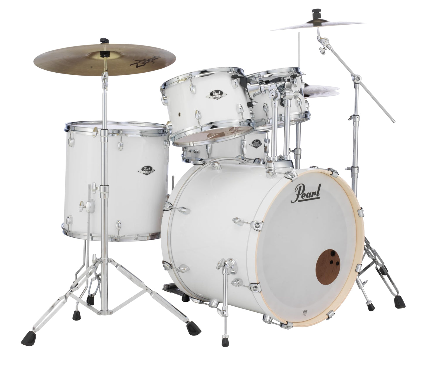 Pearl Export EXX725/C 5-Piece Drum Set with Snare Drum - Pure White