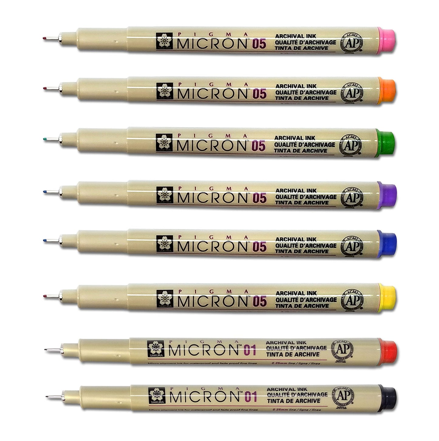 PIGMA MICRON INDUCTIVE BIB 8PK