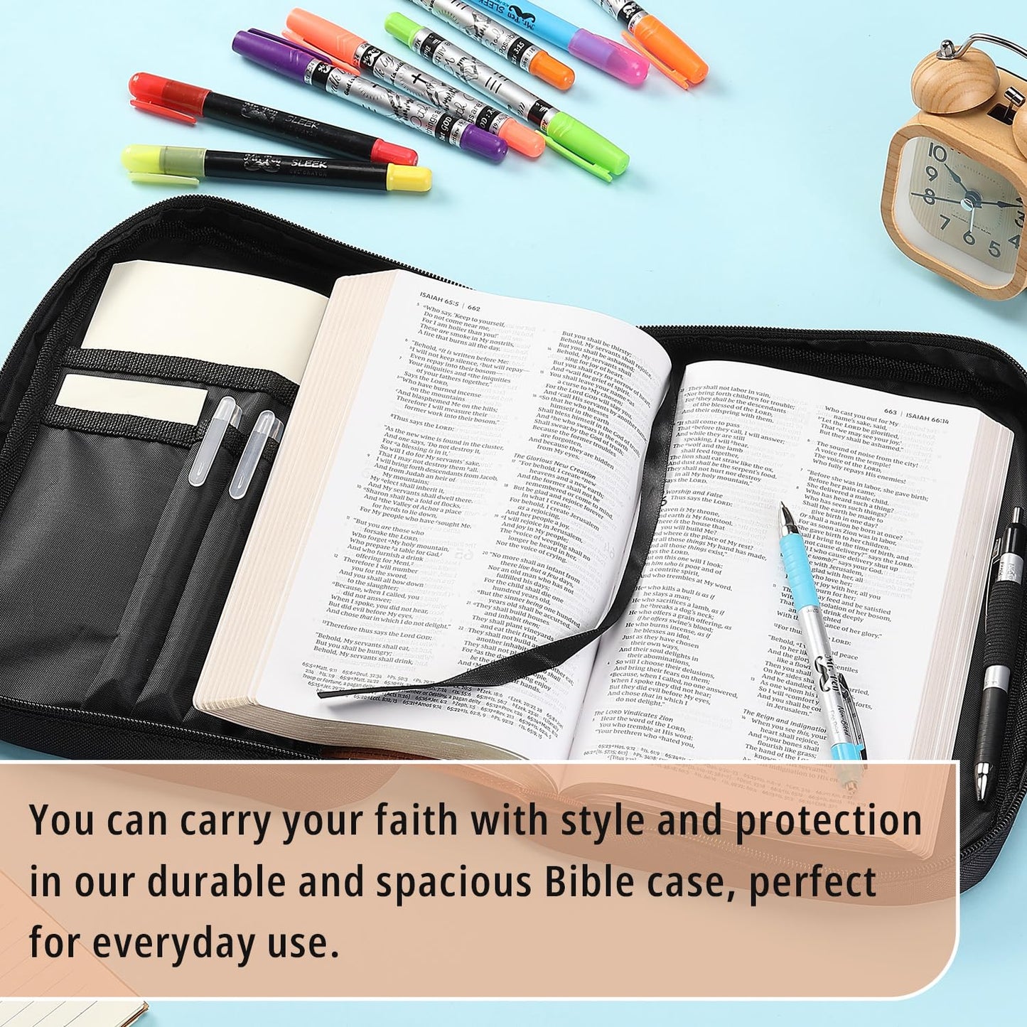 Mr. Pen- Bible Case, Boho Theme, Bible Covers for Women, Bible Cover, Bible Bag, Bible Covers for Girls, Bible Carrying Case for Women, Bible Holder Case for Women, Gift for Christmas