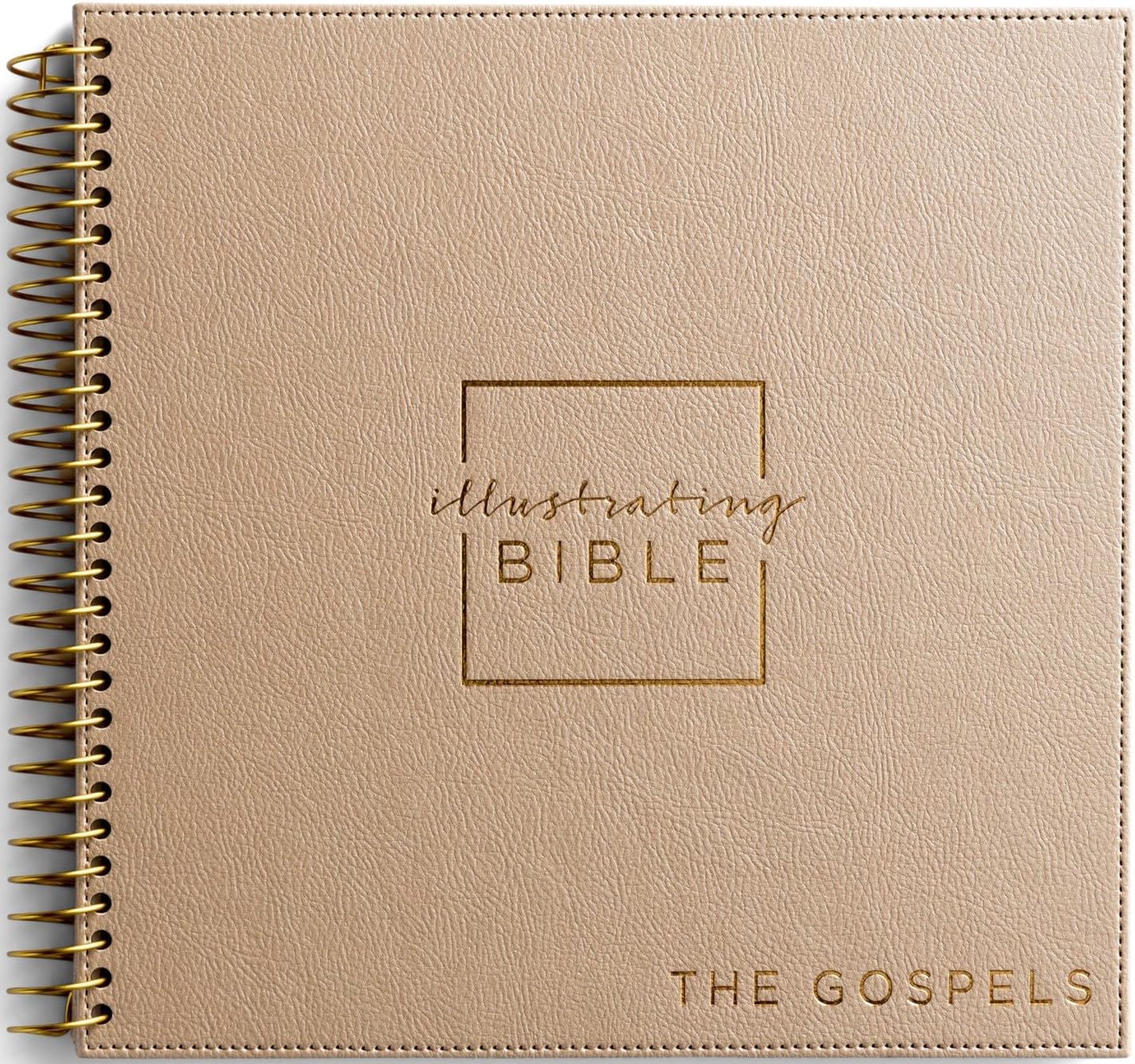 Illustrating Bible NIV: The Gospels - Spiral Bound Bible Journal