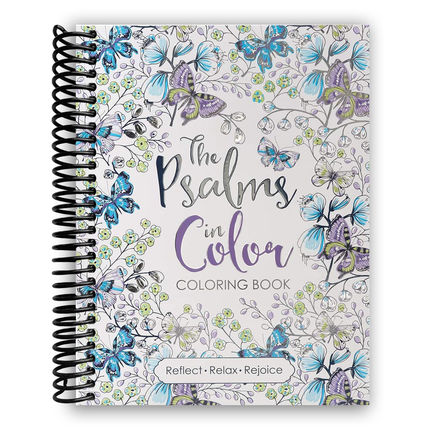 The Psalms in Color Inspirational Coloring Book with Scripture for Women and Teens
