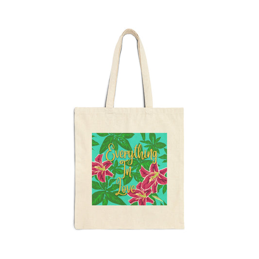 Everything In Love - CTracyLouie Canvas Tote Bag