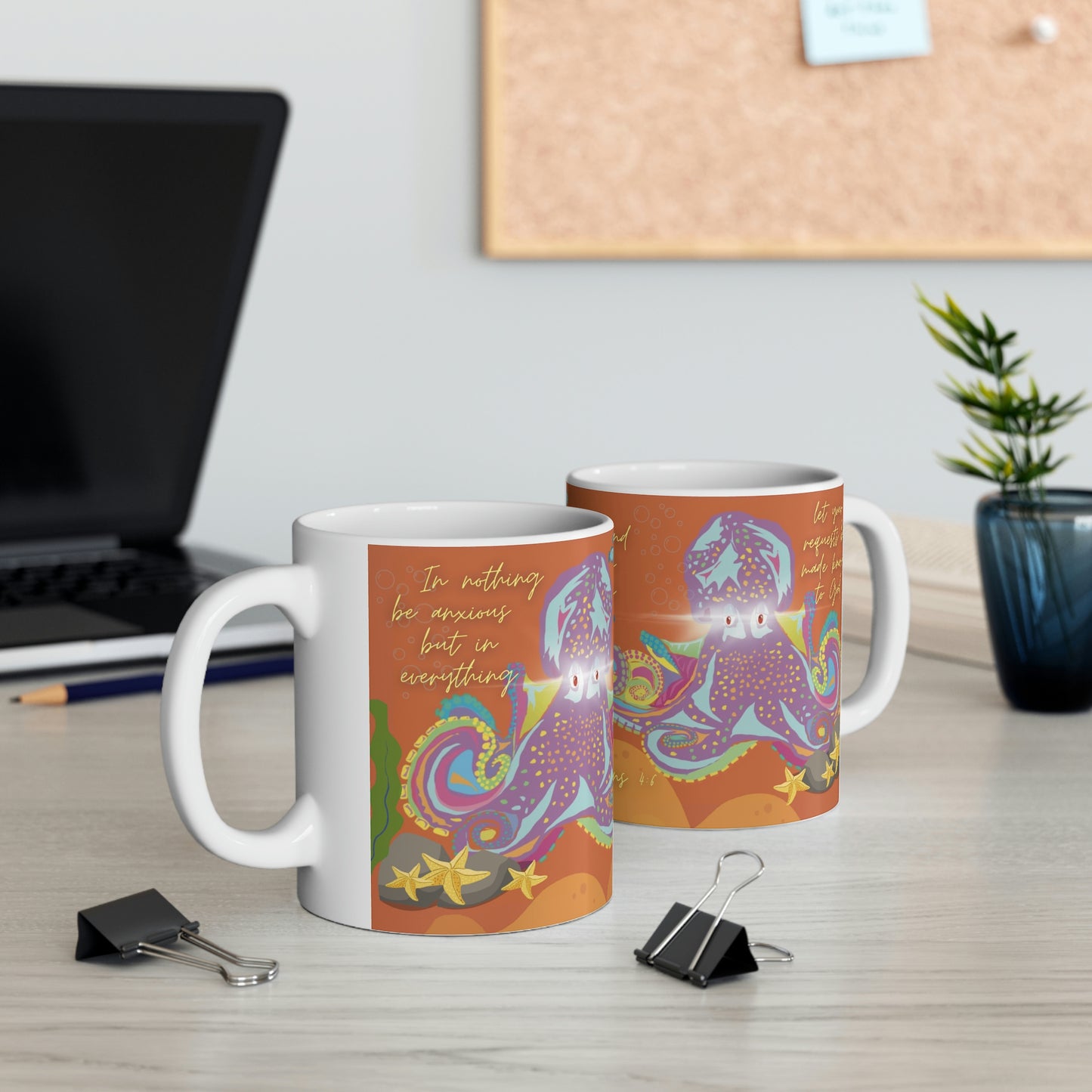 Patience Fruit of the Spirit Ceramic Mug 11oz