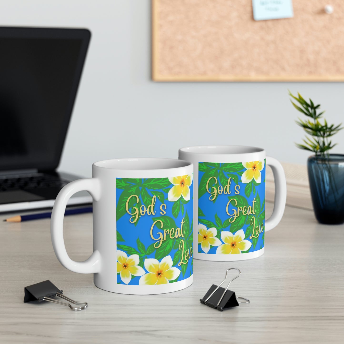 God's Great Love, CTracyLouie Ceramic Mug 11oz