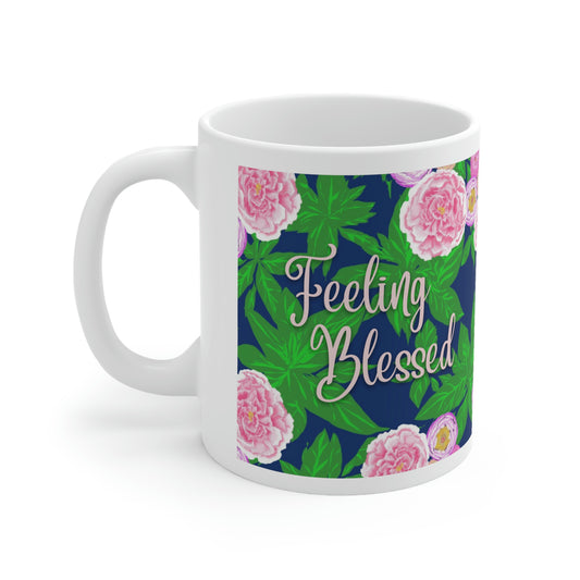 Feeling Blessed, CTracyLouie Ceramic Mug 11oz