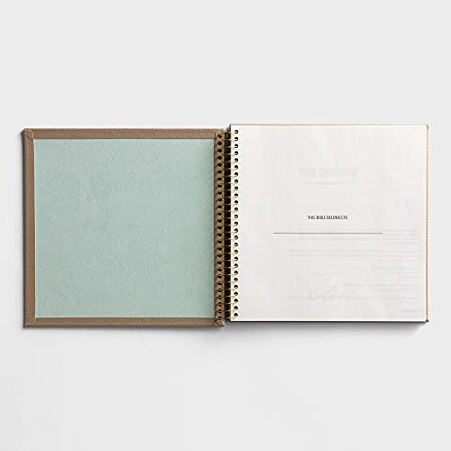 Illustrating Bible NIV: The Gospels - Spiral Bound Bible Journal