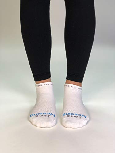 notes to self Socks I am Blessed (L)
