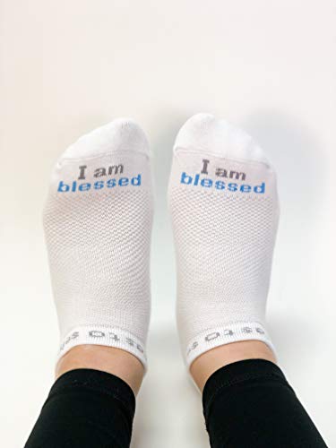 notes to self Socks I am Blessed (L)