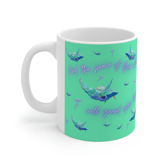 Peace Fruit of the Spirit Ceramic Mug 11oz