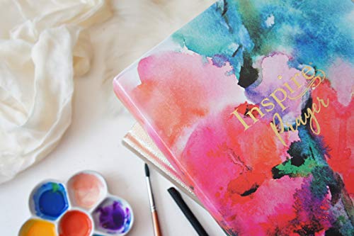 Inspire PRAYER Bible NLT (LeatherLike, Joyful Colors with Gold Foil Accents): The Bible for Coloring & Creative Journaling