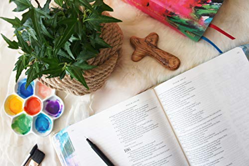 Inspire PRAYER Bible NLT (LeatherLike, Joyful Colors with Gold Foil Accents): The Bible for Coloring & Creative Journaling