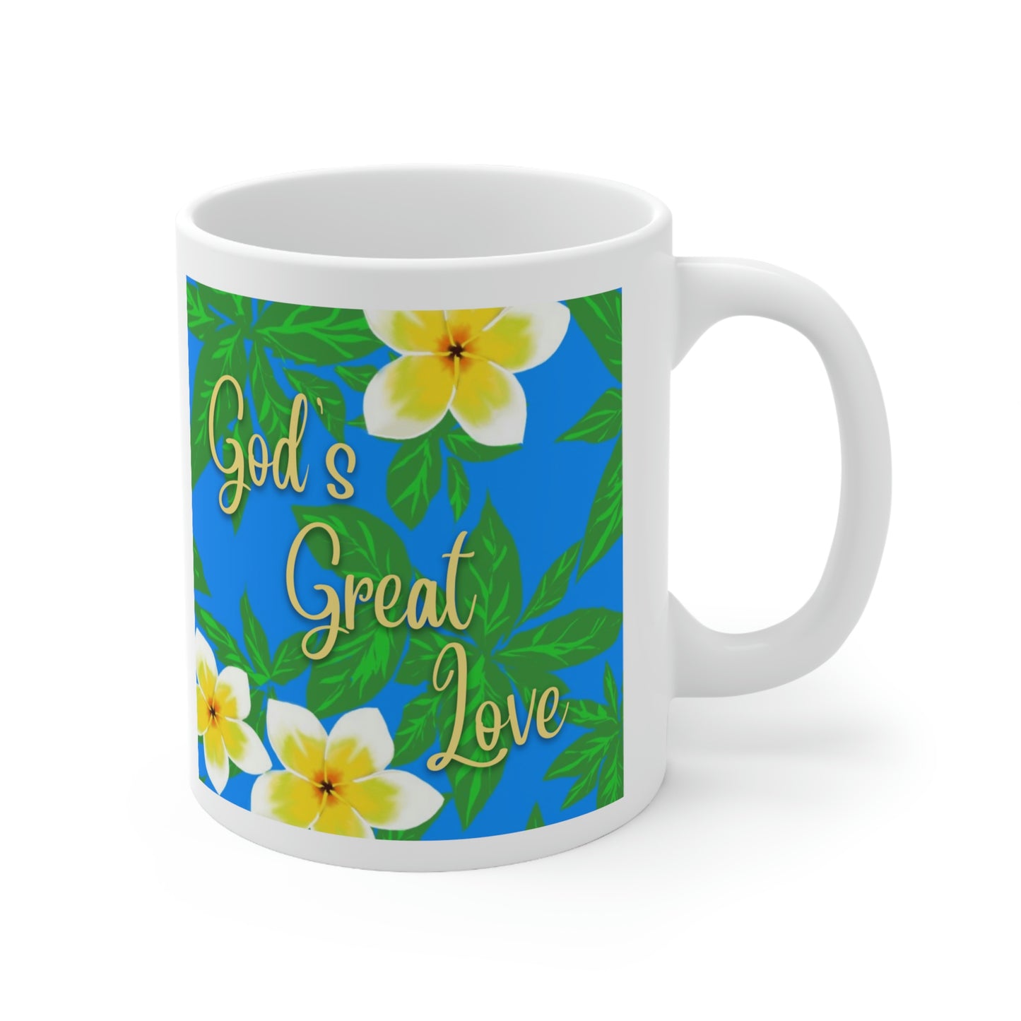God's Great Love, CTracyLouie Ceramic Mug 11oz