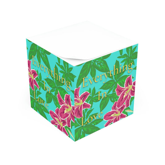 Everything In Love, CTracyLouie Note Cube