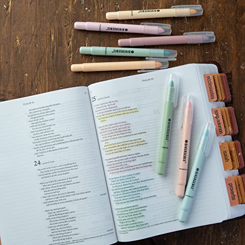 BLIEVE Aesthetic Highlighters and Gel Pens With Soft Ink and Tip, No Bleed  Dry Fast Easy to Hold, for Bible Journaling Planner Notes 