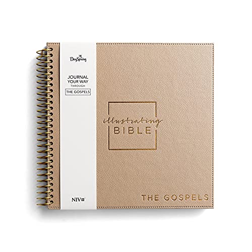 Illustrating Bible NIV: The Gospels - Spiral Bound Bible Journal